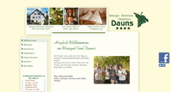 Desktop Screenshot of dauns.de